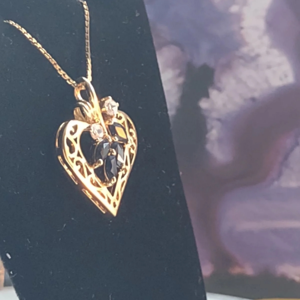 Gold over sterling necklace